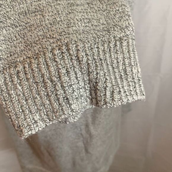 Torrid Grey Long Knit Tunic Sweater 3/4 Sleeve Top - Picture 5 of 7